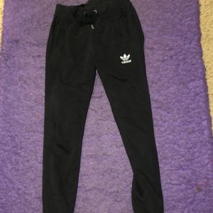 Adidas black sweat pants (joggers)